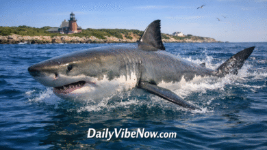great white shark block island