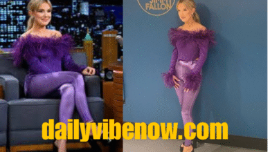 millie bobby brown purple pants